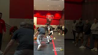 You can’t let coach get a bucket on you bro 😭