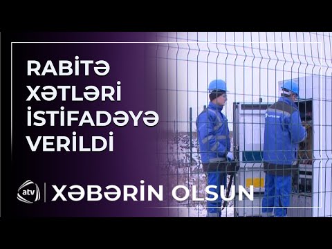 Xocalı sakinləri üçün rabitə xətləri istifadəyə verilib / Xəbərin olsun