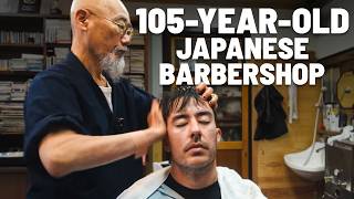 💤  Tingling Head Massage Makes me See Stars 😵💫 105-Year-Old Tradition in Yamaguchi Barbershop