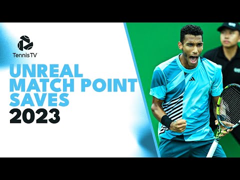 UNREAL ATP Match Point Saves In 2023! 😱