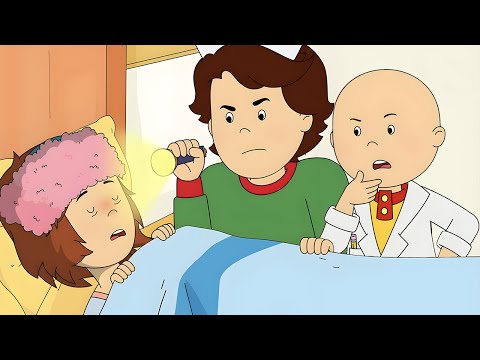 Mamá está enferma | Caillou en Español Castellano