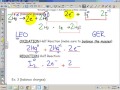 Balancing Redox Reactions Concepts