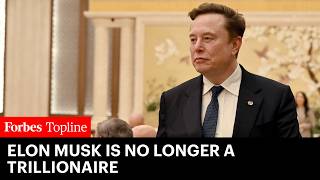 YouTube video thumbnail: Elon Musk Is No Longer A Trillionaire