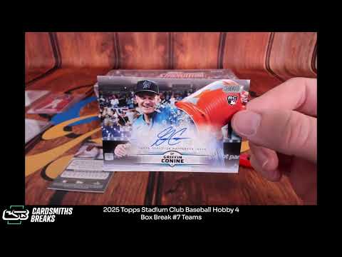 2025 Topps Stadium Club Baseball Hobby 4 Box Break #7