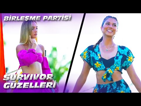 GÜZELLİKLERİNE GÜZELLİK KATTILAR | Survivor All Star 2022 - Birleşme Partisi