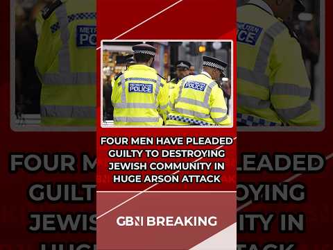 BREAKING: Four men have pleaded guilty to destroying Jewish community ambulances in an arson attack