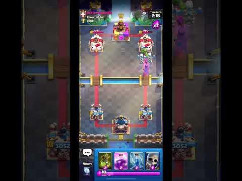 Can my emote shop 3 crown? Part 3 #clashroyale #clashroyalememes #memes