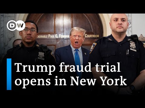 Trump calls his financial statements "phenomenal" and the case a "scam" | DW News