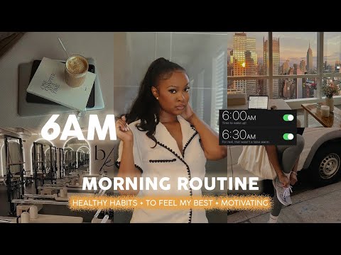 6AM MORNING ROUTINE 2024 | Healthy Habits + Productive Day + Best Version of Yourself | Pitts Twins