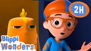 Celebrate National Relaxation Day ☺️ | Blippi Wonders | Educational Kids Videos | Moonbug Kids