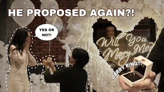 my husband proposed again?! this can't be real...