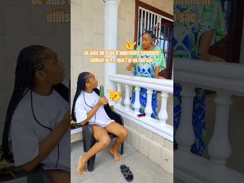 Je suis en train d’apprendre comment utiliser le P… que j’ai vu dans ton sac