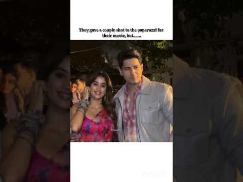 Siddharth is a true man 🤌😍#janvikapoor #siddharthmalhotra #paramsundari #ytshorts #bollywood