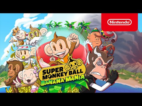 Super Monkey Ball Banana Mania - Launch Trailer - Nintendo Switch