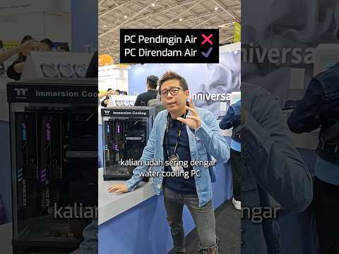 PC DIRENDAM 'AIR'. Thermlatake Immersion Cooling #computex2024