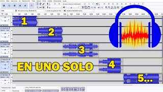 "Audacity 2025: Crea un solo audio con múltiples canciones, rápido y gratuito"