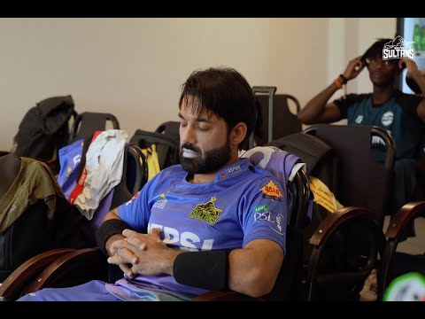 ? Ready. Set. Go! Watch Mohammad Rizwan prepare to take the centre stage ?️