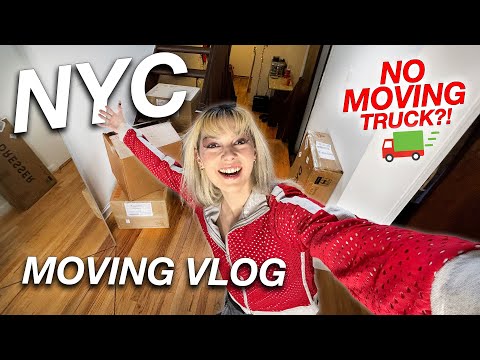 NYC Moving Vlog!🗽2-floor apartment with natural sunlight?!