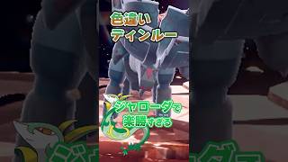 【朗報】色違いディンルー出現!!!ジャローダで倒しまくろう!!! #ポケモンsv ＃さいやくポケモン