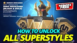 How to UNLOCK ALL New Super Styles FOR FREE in Fortnite!! (Bonus Rewards)