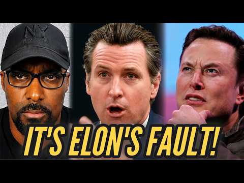 DON'T BLAME ME, BLAME ELON! Newsom Destroys California While Pointing The Finger At Musk