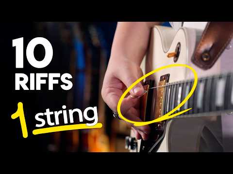 10 Riffs 1 String
