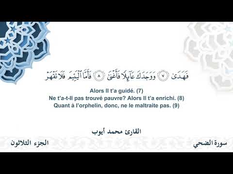 سورة الضحى  - القارئ محمد أيوب | مشروع #100ختمة