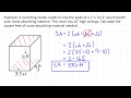 Calculating Surface Area of 3D Shapes