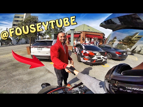 I MET FOUSEYTUBE! HE CUT ME OFF!?