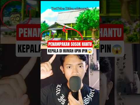 PENAMPAKAN HANTU KEPALA DI UPIN IPIN 😱#upinipin #animasi #misteri #penampakan #shorts