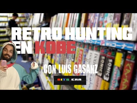 RETRO GAME HUNTING en KOBE. Videojuegos con Luis Gasanz