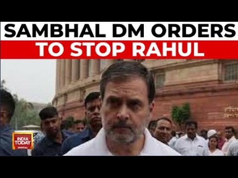 Security Tightened At Delhi-UP Border As Congress Plans Visit To Sambhal | Sambhal News India Today
