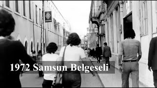 1972 Yılı Samsun'un, Cadde ve Sokaklarından, İnsan Profillerinden Görüntüler #eskisamsun