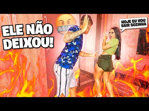 ME ARRUMEI TODA PRA SAIR SEM O MEU NAMORADO! *me surpreendeu a reação dele*