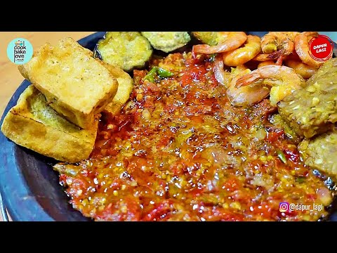 BARU MATENG LANGSUNG DIKR0Y0K LUDESS !! RESEP SAMBAL RUMAHAN ENAK NGALAHIN SAMBAL RESTO BUMBU SIMPEL