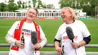 ERLÖSUNG PLUS! Eine gutgelaunte PK zum Heimspiel gegen Heidenheim.
