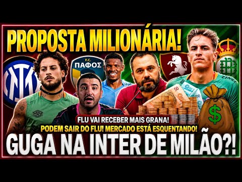 Fluminense Recebe Proposta Milionária por Facundo Bernal e Guga Surge como Reforço para Inter de Milão
