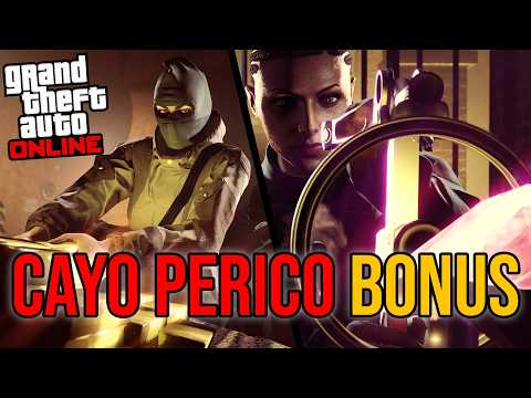 Cayo Perico bonus, triple peníze a slevy v GTA Online!