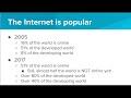 Understanding the Internet