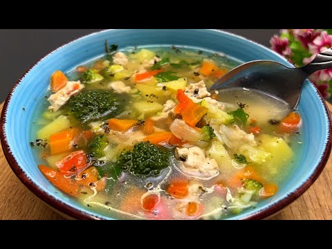 Ein Rezept für eine herzhafte und leckere Suppe in 5 Minuten, das nicht jeder kennt!