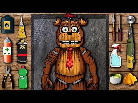 ASMR Nedd Bear Repair | FNAF Pizzeria Simulator Animation | Five Nights At Freddy’s