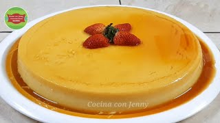 FLAN DE MAIZENA SIN HORNO SIN HORNO /Cocina con Jenny 