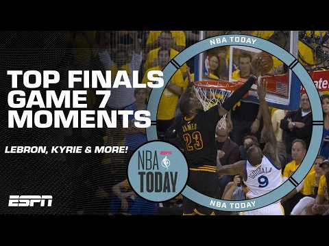 Top NBA Finals Game 7 Moments ➡️ LeBron's chasedown block, Kyrie's dagger 3 and more! 🏀 | NBA Today