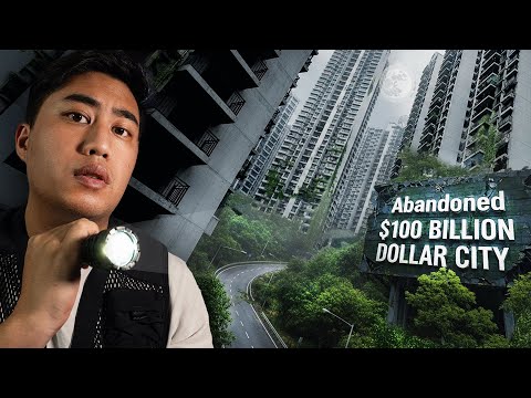 Overnight In an ABANDONED FAILED $100 Billion Dollar Ghost City