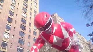 Macy's Thanksgiving Day Parade 2015 Power Rangers Red Ranger