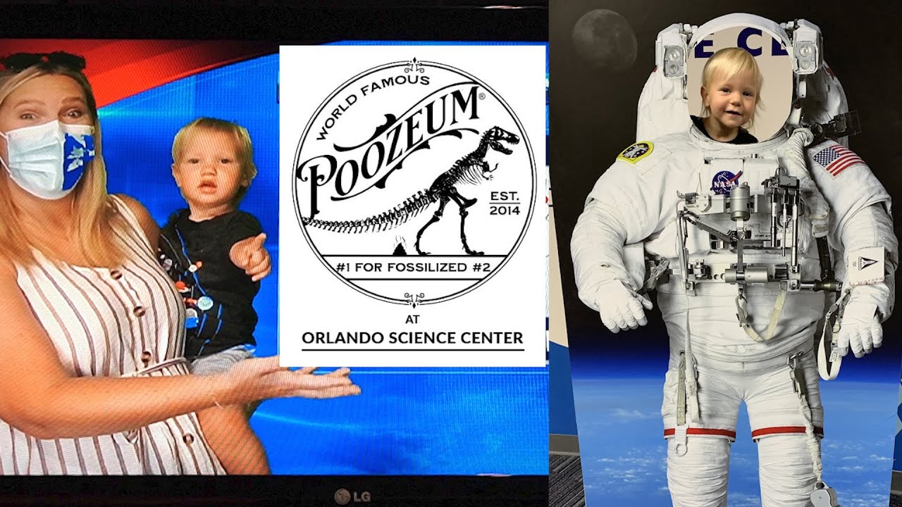 Exploring The Poozeum Exhibit At The Orlando Science Center, Mars Fest 2021 & Digging For Fossils! The Tim Tracker