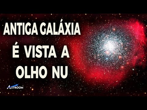 NÚCLEO de GALÁXIA PODE SER VISTO a OLHO NU