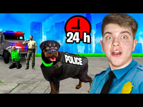 POSTAO SAM POLICIJSKI PAS U GTA 5😲🐶 *zločin*