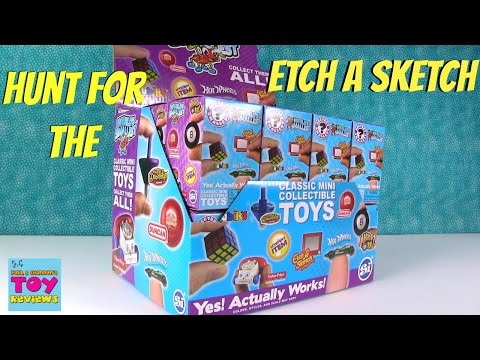 Worlds Smallest Hunt For The Etch A Sketch Blind Box Opening | PSToyReviews