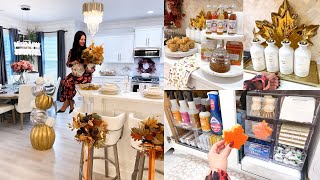 ✨ FALL KITCHEN DECOR & ORGANIZATION ✨ Fall Home Decorating Ideas | Kitchen Organizing